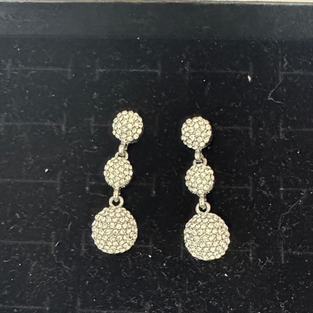 Elegant Silver Drop Earrings